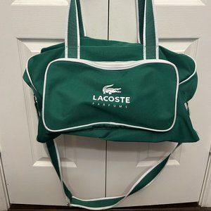 Lacoste Parfums Green Duffle bag